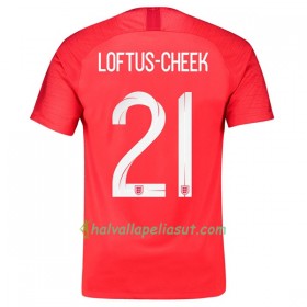 Jalkapallo Pelipaidat Englanti Loftus-cheek 21 World Cup 2018 Vieraspaita